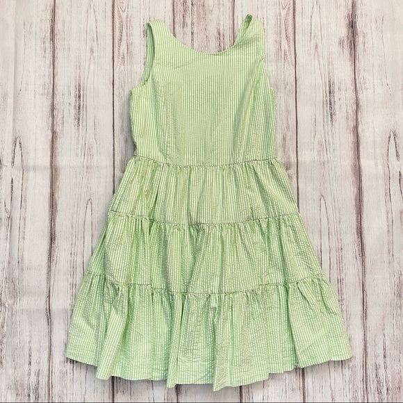Polo Ralph Lauren Green Seersucker Dress
Girls 8 - Picture 1 of 5